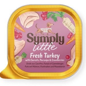 SYMPLY LIT PATE PAVO PERRO PEQ 100G